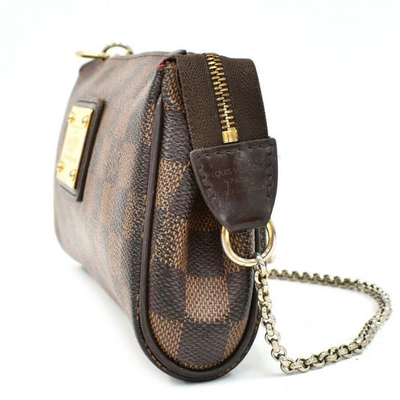 Auth Louis Vuitton Eva Hand Bag Damier #8257L37 - Picture 2 of 10
